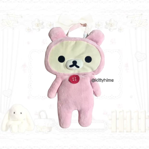 Korilakkuma 초레어 우사기코리락쿠마 차량 등받이 쿠션