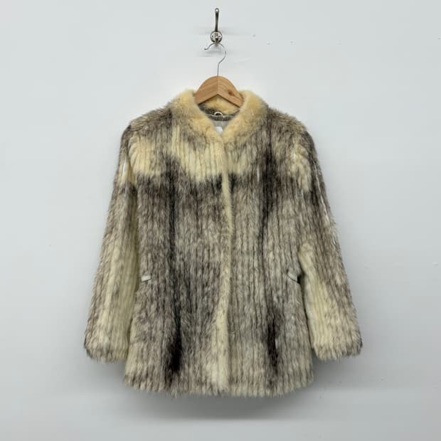 밍크 퍼 자켓 여성L