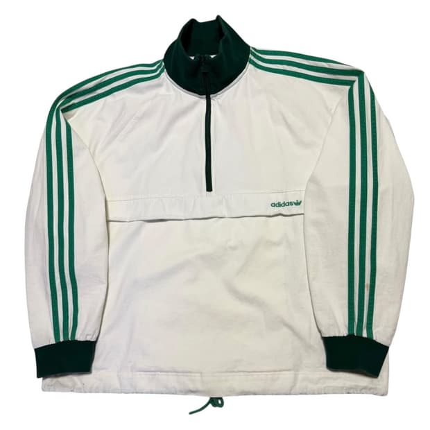 아디다스 스트라이프 풀오버 스웨트셔츠