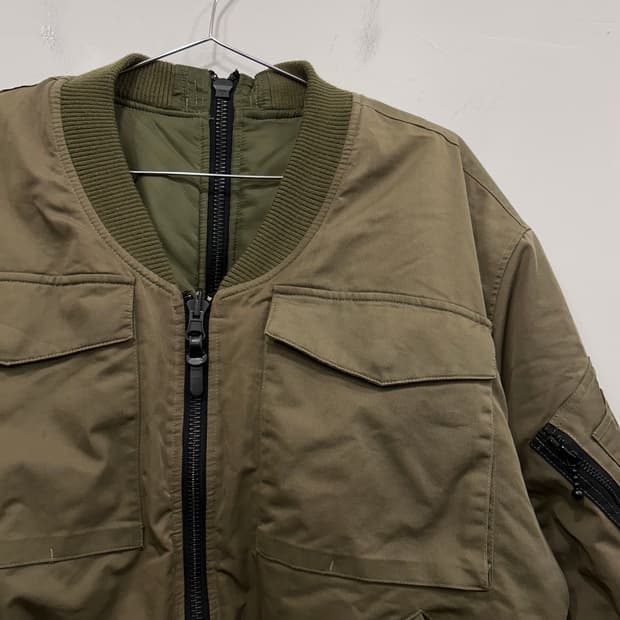 미공군 ST 프론트백라인 크롭 ma-1 항공점퍼