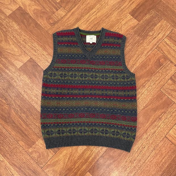 헨리코튼 아가일 니트조끼