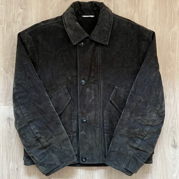 [ZARA] 자라 벨루어 릴렉스 트윌자켓