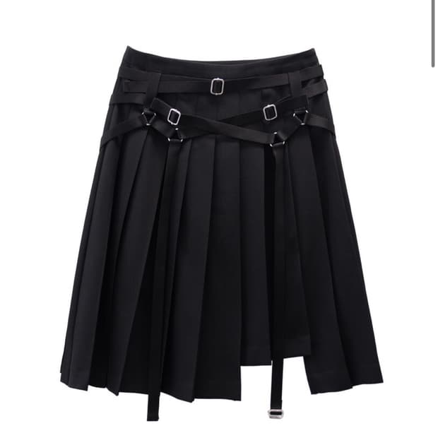 유심 본디지 미디스커트