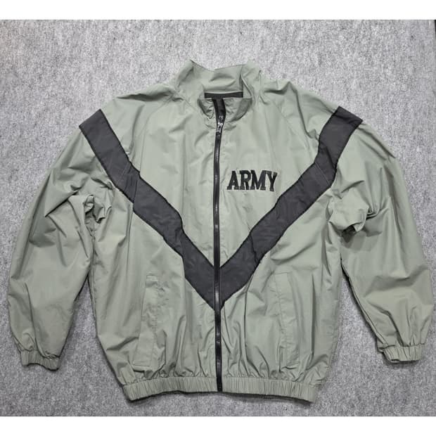 ARMY 미군 IPFU 빈티지 바람막이 집업 자켓 M