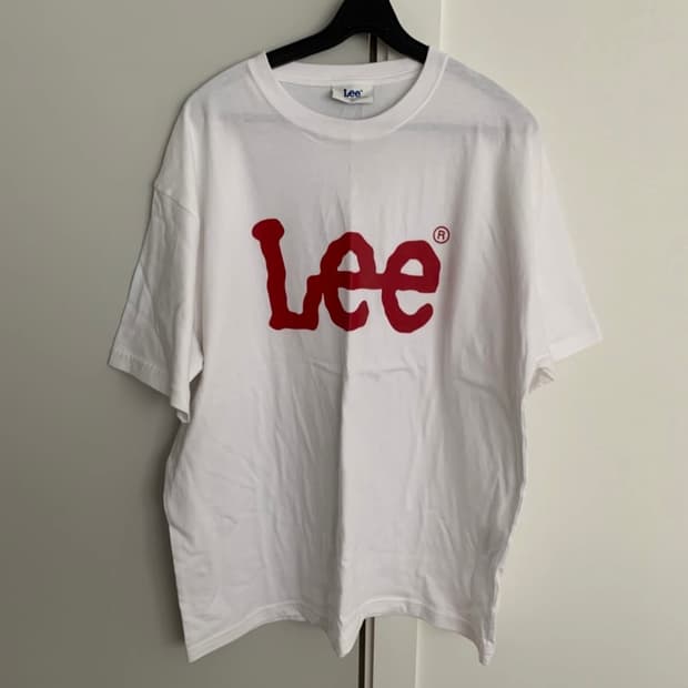 Lee 빅로고 반팔 티셔츠 L