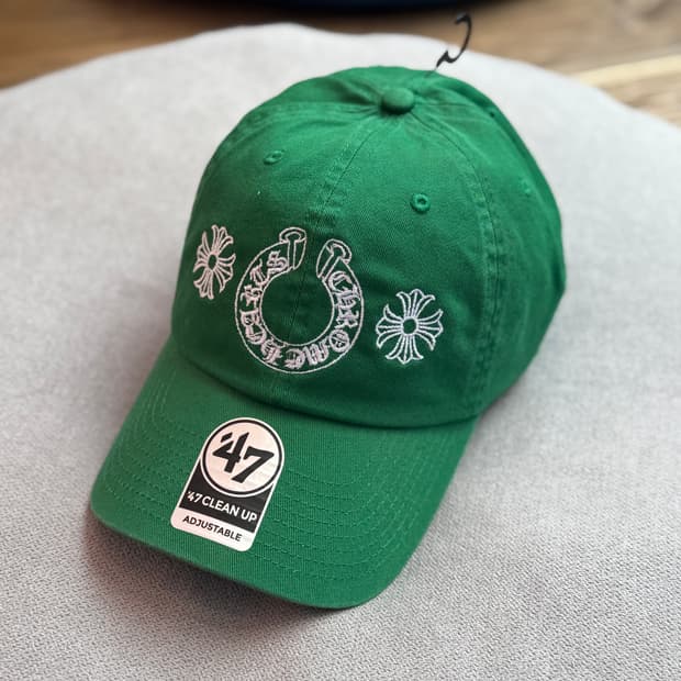 Nptsss 크롬하츠 로고 볼캡 그린