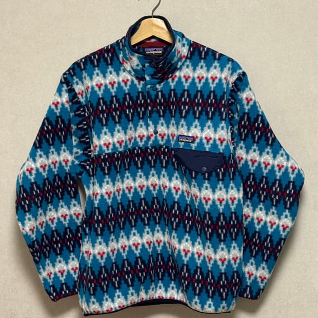 16s 파타고니아 신칠라 아즈텍 패턴 스냅티