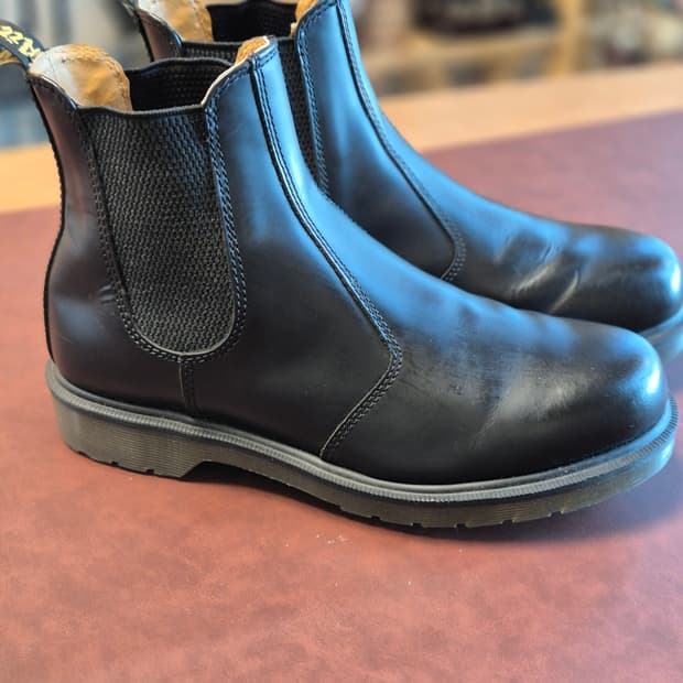 실착용1회 260(US8M) 닥터마틴 2976 첼시부츠 