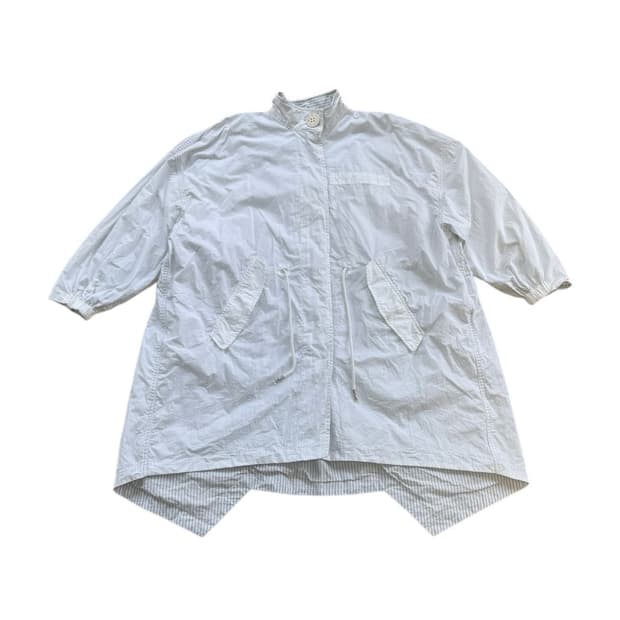 메종 마르지엘라 MM6 화이트 코튼 자켓