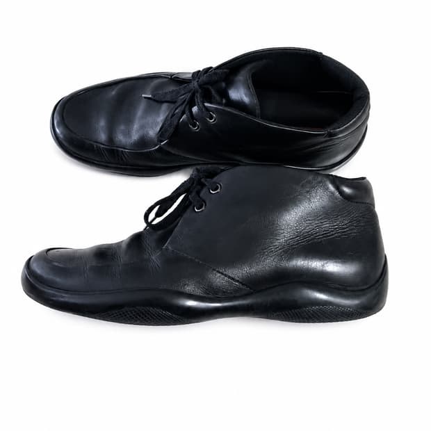 Prada Moc Toe Chukke Boots UK7