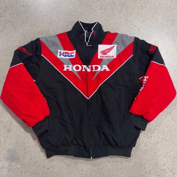혼다 HONDA 바이크 자켓 빈티지 스트릿 올드스쿨 점퍼