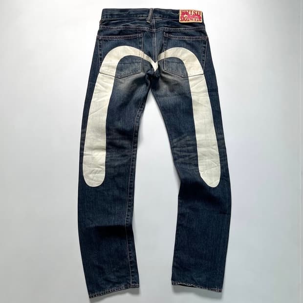 Evisu japan big logo jeans