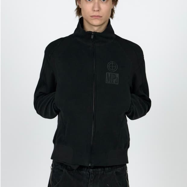 MPa CONTRAST ZIPPED JACKET (BLACK) M