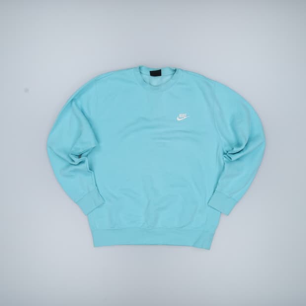 L 나이키 스몰로고 기모 맨투맨 0330H1