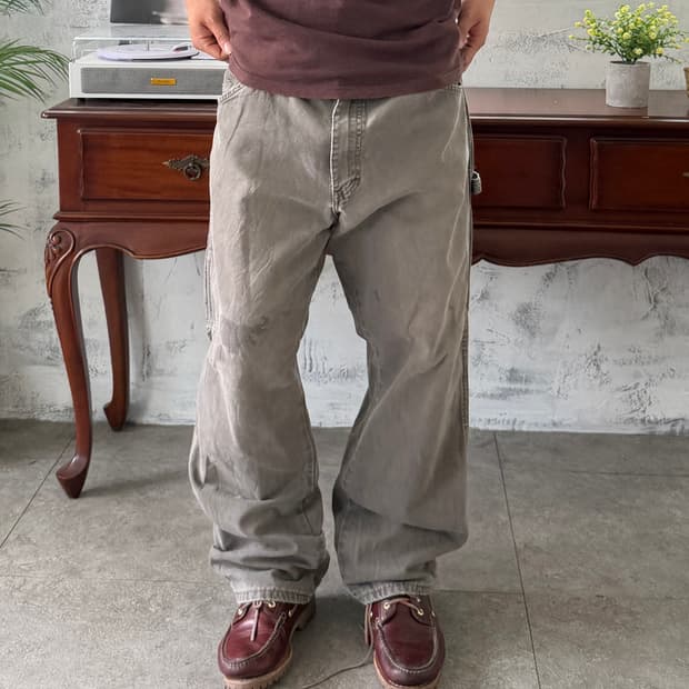 디키즈 워크팬츠 모스그린