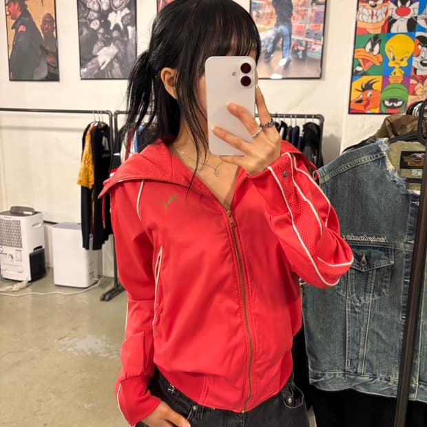 퓨마 빈티지 집업