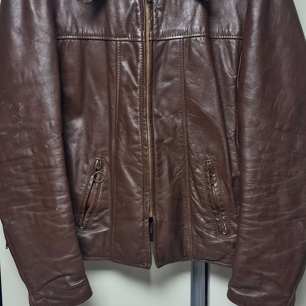 70년대 BROOKS 가죽자켓