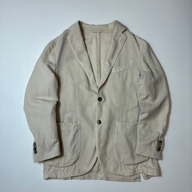 루비암 LBM 1911 라인 린넨 블렌드 블레이저 자켓 PN8375