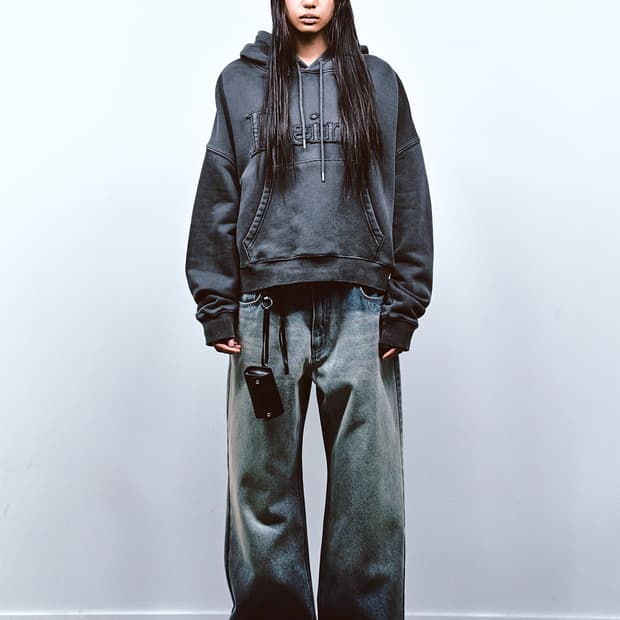 [DEINET] 다이닛 - MUDDY PATCH LOGO CROP HOO