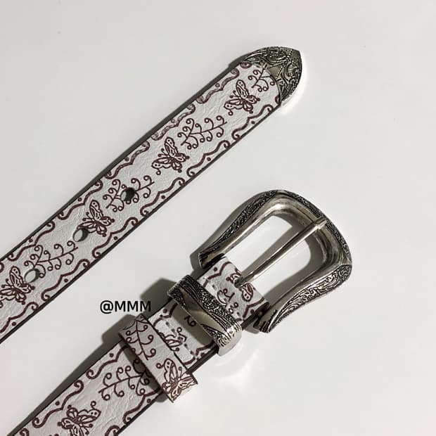 [Unisex] 에스닉 웨스턴 클래식 벨트