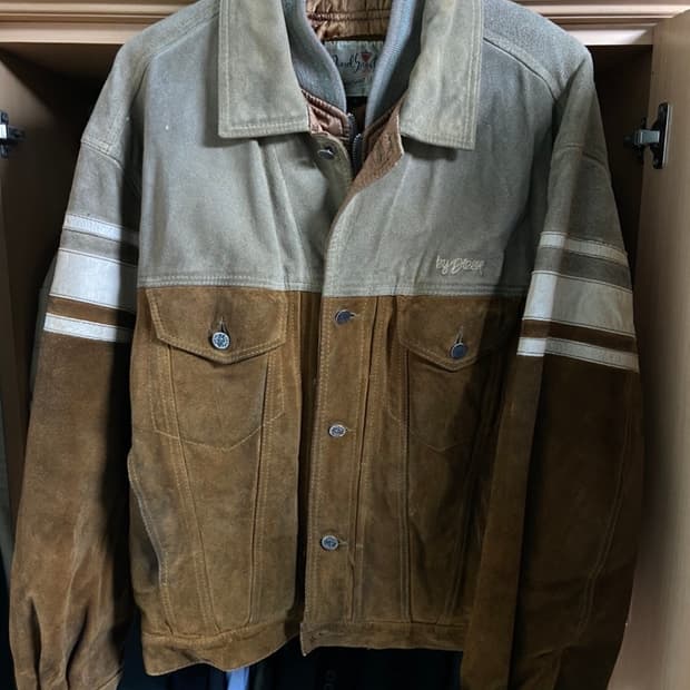 DIESEL 디젤 카우하이드 레더자켓 110 사이즈 XXL 가죽 자켓