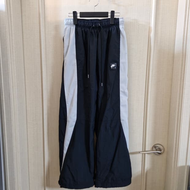 나이키 에어 우븐 트레이닝 팬츠 M 블랙