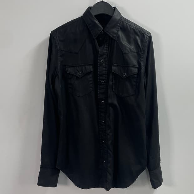 폴로 랄프로렌 우먼스 코팅 웨스턴 셔츠 (on.677)  