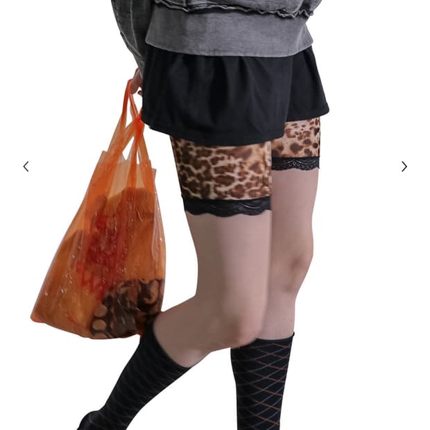 Perverze 퍼버즈 LACE TRIM SHORTS