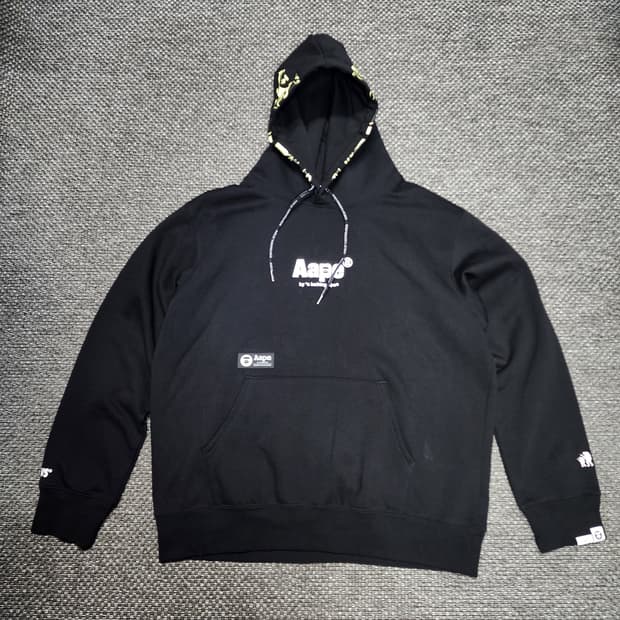 Aape 베이프 에이프라인 카모후드 새상품