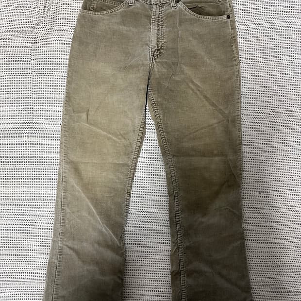 70s 빈티지 리바이스 517 코듀로이