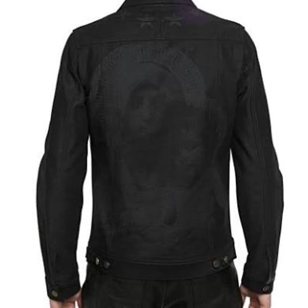 지방시 리카르도 티시 마돈나 데님자켓 사이즈 m