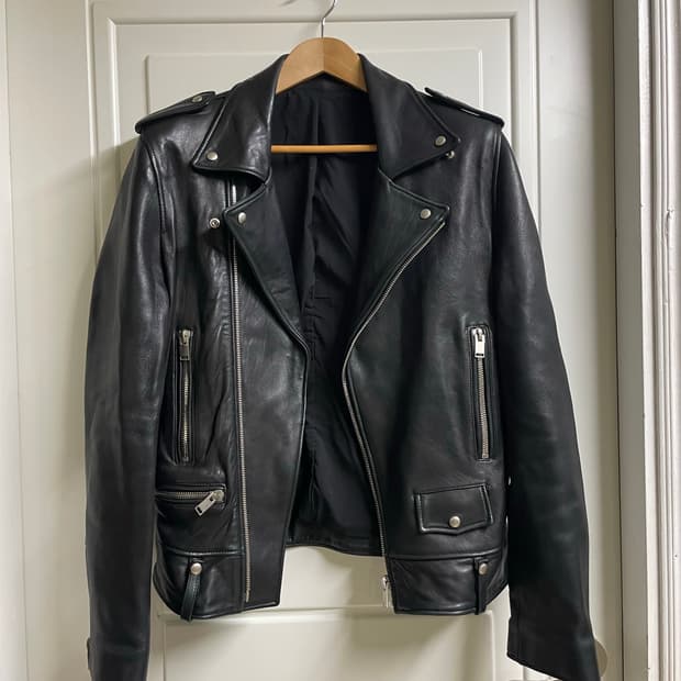 이탈리아산 양가죽 100% / 라이더 재킷 (Made in Italy)