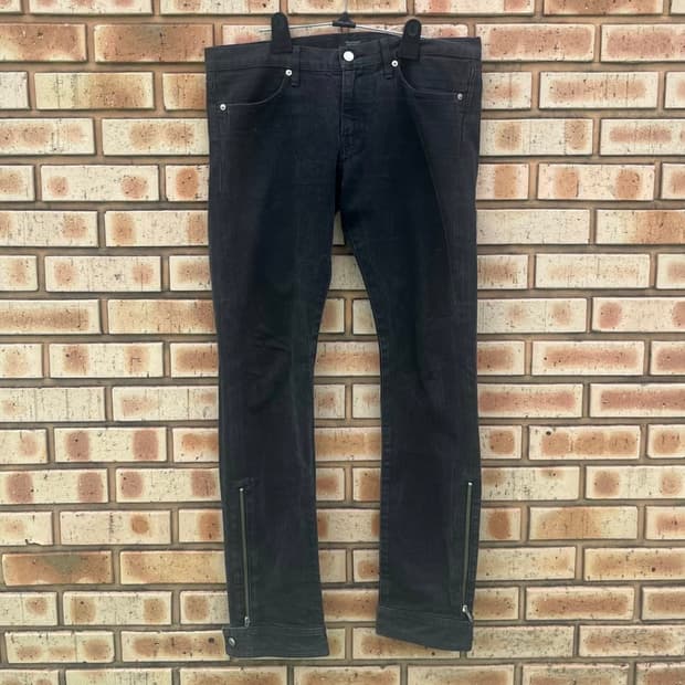 Undercover 08AW Side Zipper Denim