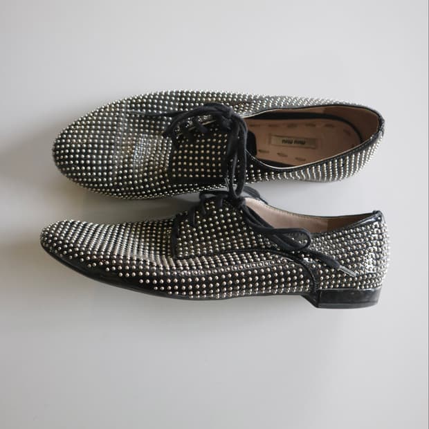 Miu Miu stud shoes