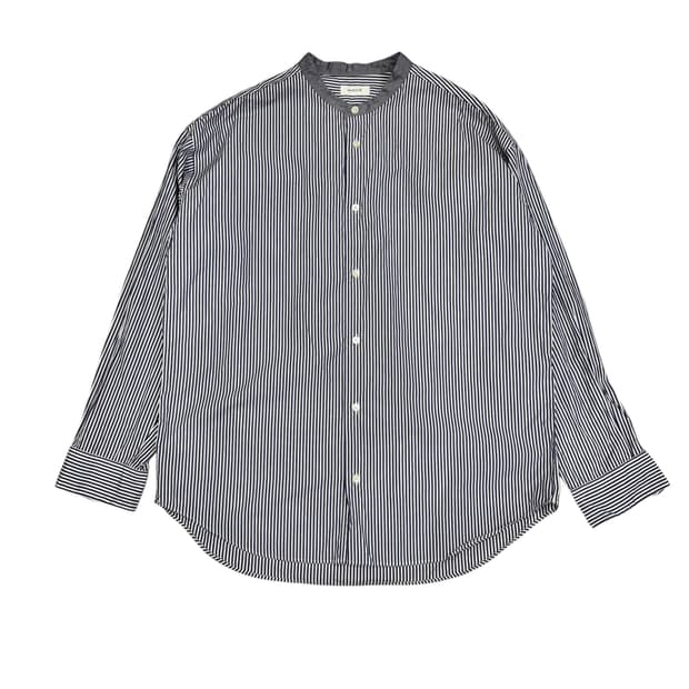 en route 논카라 스트라이프 셔츠