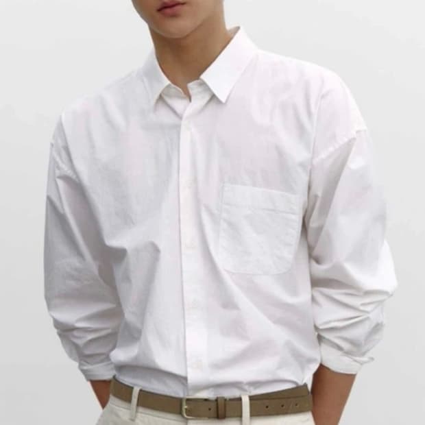 무신사 데이 바이오 고밀도 포플린 셔츠