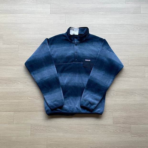 (데드스탁) 파타고니아 신칠라 블루 스트라이프 patagonia