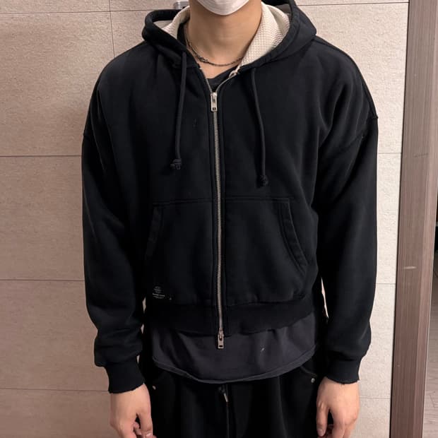 아베크롬비 크롭 후드집업