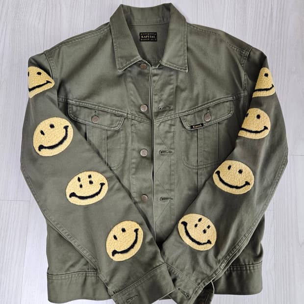 캐피탈 스마일 트러커 자켓 46
