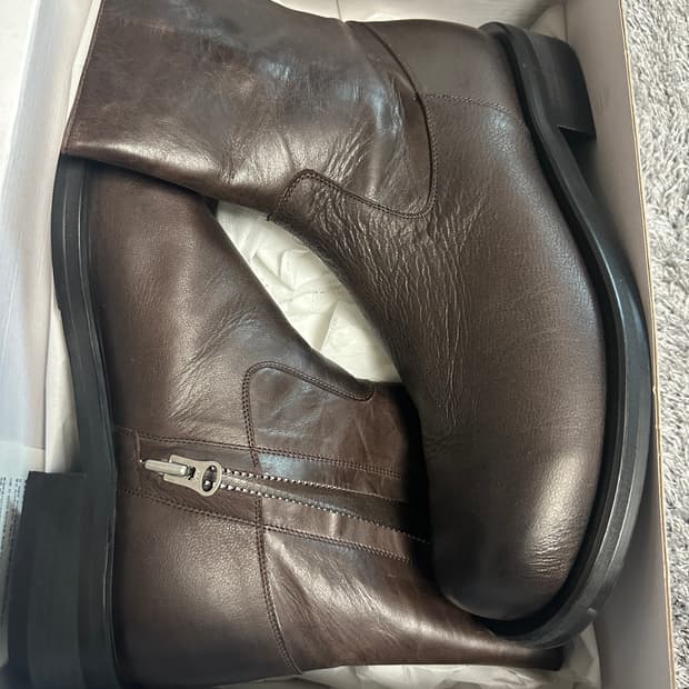 메모러블 mmrb 크랙 부츠 브라운 280 사이즈