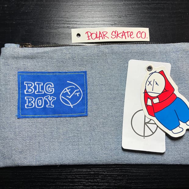 폴라스케이트 빅보이 업사이클 파우치