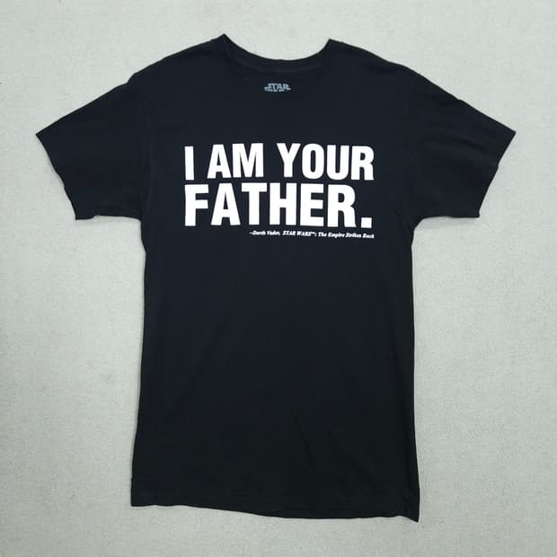 스타워즈 I AM YOUR FATHER 티셔츠 S