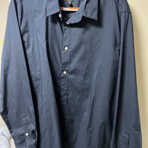 h&m 셔츠 네이비 XXL