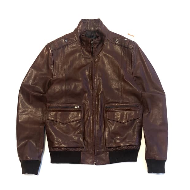 LONE A1 레더자켓 준지 정욱준 디자이너 