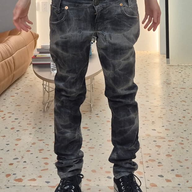 리바이스 511 블랙 데님 팬츠