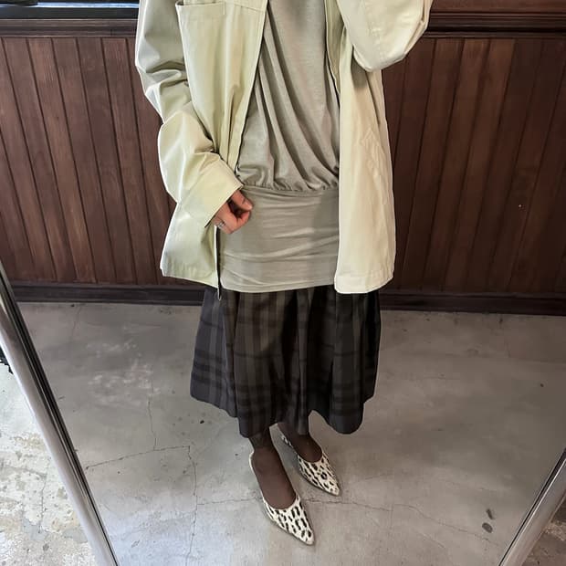 BURBERRY LONDON nova check skirt
