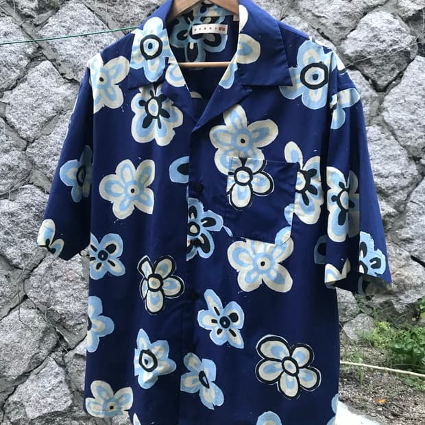 Marni X uniqlo 플라워셔츠