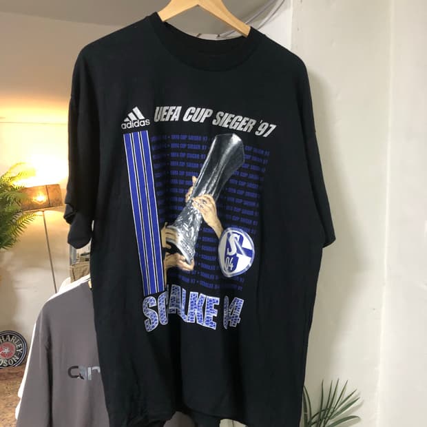 Adidas UEFA CUP Sieger '97 black tee