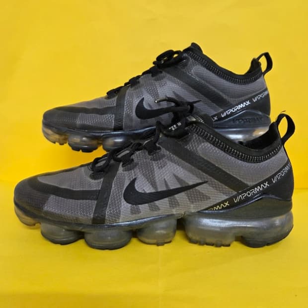 남성 나이키 에어 베이퍼맥스 2019 고스트블랙 운동화 (270)