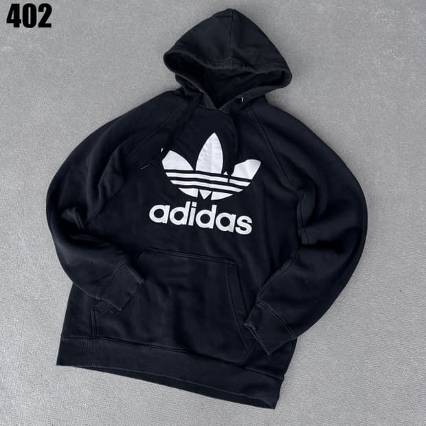 아디다스 후드티 블랙 